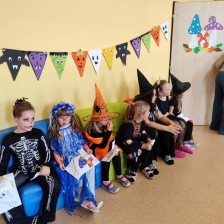 Oslava HALLOWEENU ZŠ společně s dětmi z MŠ