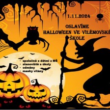 Oslava HALLOWEENU ZŠ společně s dětmi z MŠ
