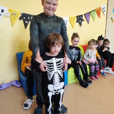 Oslava HALLOWEENU ZŠ společně s dětmi z MŠ
