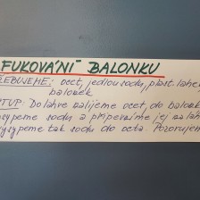 ŠD - Projektový týden - VĚDECKÉ POKUSY