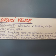 ŠD - Projektový týden - VĚDECKÉ POKUSY